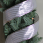 Northlight Club 12pk. Shiny Silver Stripe Christmas Ribbon Spool - image 3