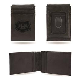 Mens NHL Montreal Canadiens Faux Leather Front Pocket Wallet