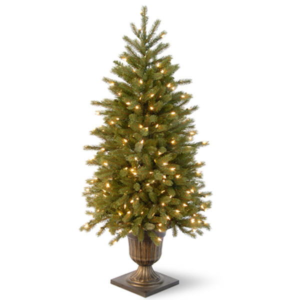 National Tree 4ft. Pre-Lit Jersey Fraser Fir Entrance Tree - image 