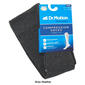 Mens Dr. Motion Cotton Solid Compression Over The Calf Socks - image 3