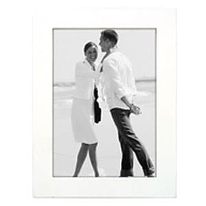 Malden White Linear Wood Frame - 5x7
