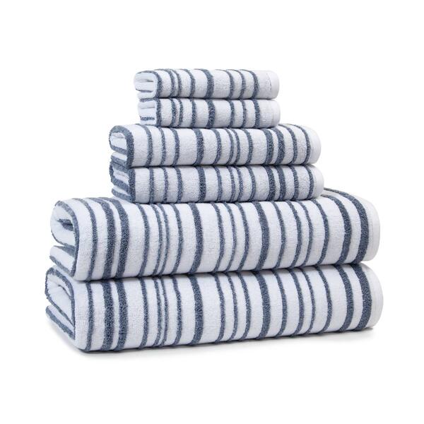 Cassadecor Urbane Stripe Bath Towel Collection - image 