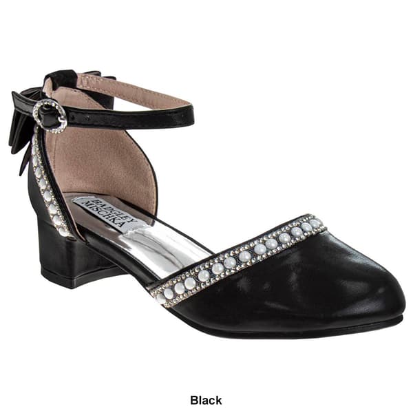 Little Girls Badgley Mischka Slingback Dress Pumps