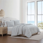 Palm Aire Bay Light Blue 3pc. Stripe Cotton Comforter Set - image 2