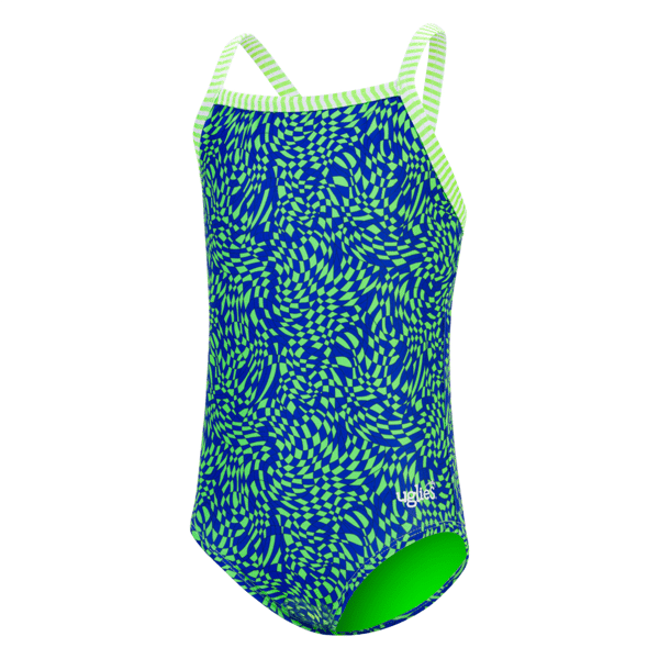 Girls (8-16) Dolfin(R) Uglies Trance One Piece Swimsuit - image 