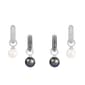 Splendid Pearls Interchangeable Pearl Huggies Earrings - image 2