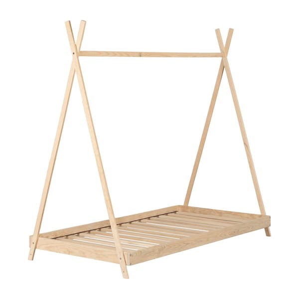 South Shore Sweedi Natural Wood Twin Bed - image 