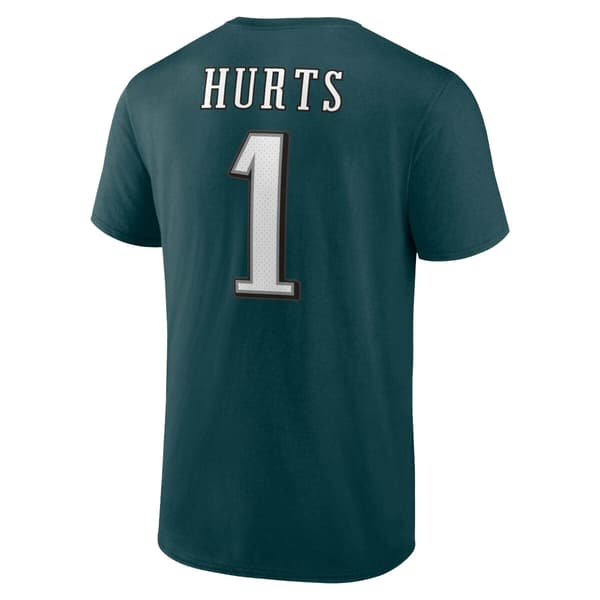 Mens NFL Fanatics Philadelphia Eagles Hurts Icon Tee