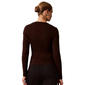 Womens Calvin Klein Long Sleeve High Neck Wrapover Blouse - image 2