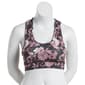 Womens Starting Point Racer Back Vintage Floral Sports Bra - image 1