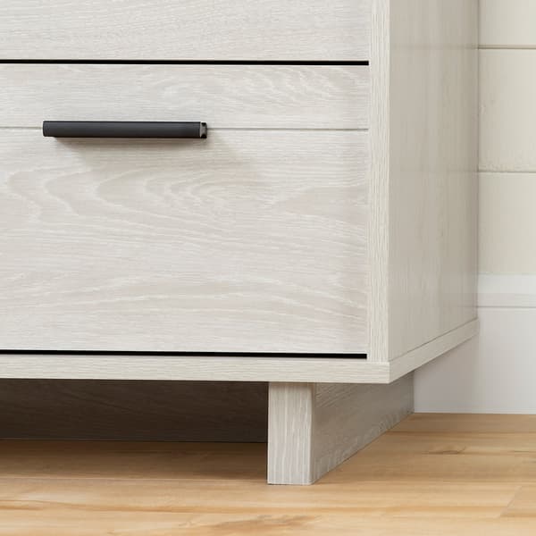 South Shore Fynn 2 Drawer Nightstand
