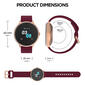 Unisex iTouch Round Rose Gold Smartwatch - 500015R-42-C02 - image 7