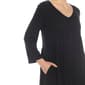 Womens White Mark Maternity Empire Waist V-Neck Tunic Top - image 3