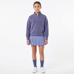 Girls (7-14) Yogalicious(R) 3pc. Q-Zip w/ Skort & Socks