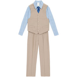 Boys &#40;4-7&#41; Van Heusen&#40;R&#41; Micro Stripe Vest Dresswear Set