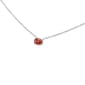 Haus of Brilliance 3/8ctw. Red Lab Grown Diamond Pendant - image 2