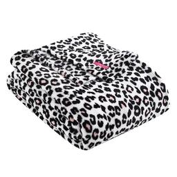 Betsey Johnson Betseys Leopard Plush-Fleece Blanket