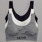 Womens IZOD(R) 3pk. Comfort Bralette IZ72958GREY - image 1