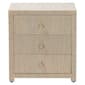 bali & pari Quinn Bohemian Woven Natural Grasscloth Nightstand - image 3