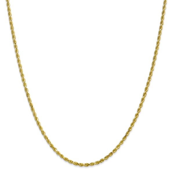 Gold Classics™ 10kt. 2.25mm 9in. Rope Chain Ankle Bracelet