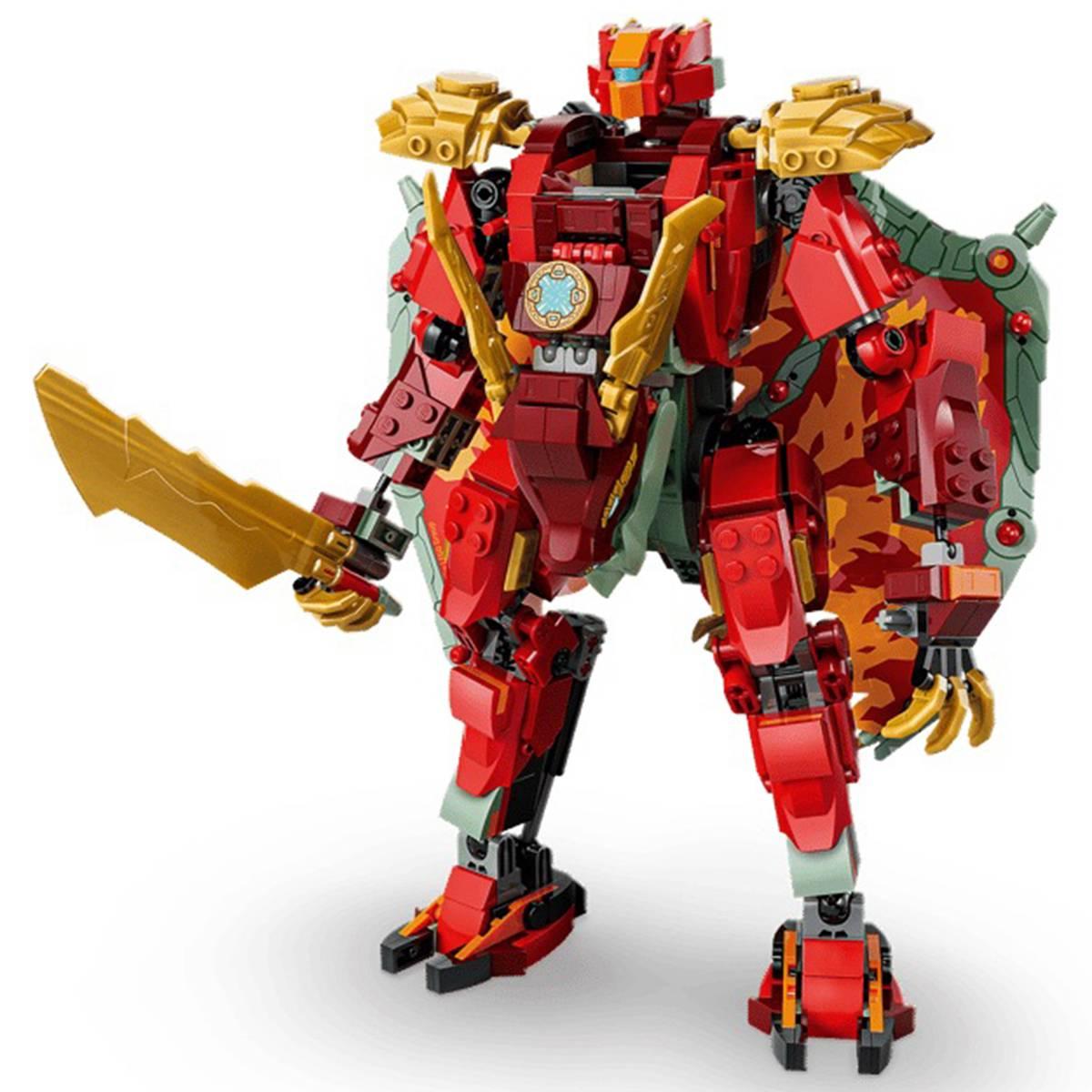 LEGO® Ninjago® Wyldfyre''s Transforming Dragon Mech Building Kit