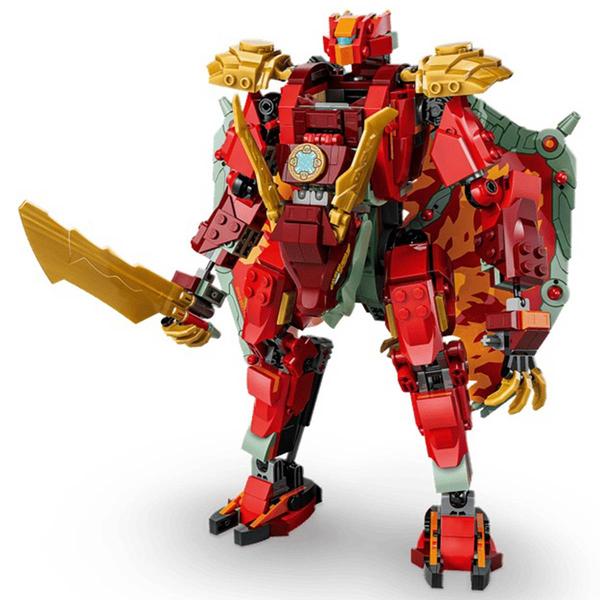 LEGO® Ninjago® Wyldfyre''s Transforming Dragon Mech Building Kit