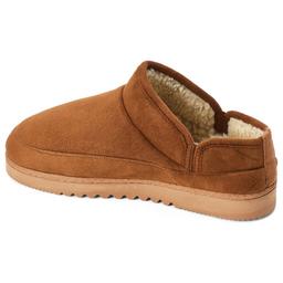 Womens Dearfoams® Pearlie Microsuede Bootie Slippers