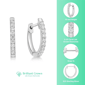 Brilliant Grown 1/4ctw. Lab-Grown Diamond Hoop Earrings - image 4