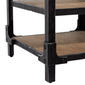 9th & Pike® Brown Wood Industrial-Inspired Accent Table - image 6