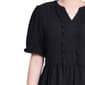Petite NY Collection Short Sleeve Ruffle Trim A-Line Dress - image 4