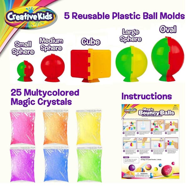 Creative Kids Magic Bouncy Balls