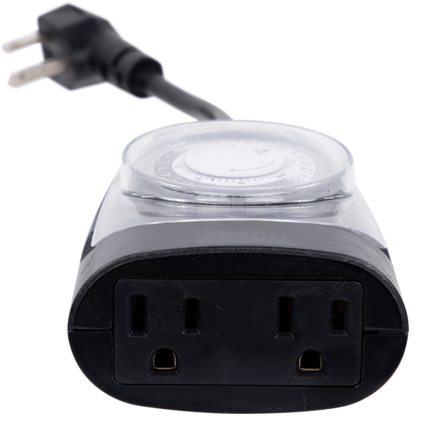 Northlight Heavy Duty 24-Hour Plug-In Timer