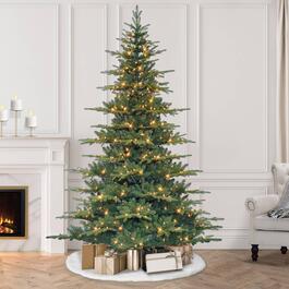 Puleo International 7.5ft. Pre-Lit Utah Fir Christmas Tree