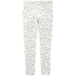 Girls Carter's&#40;R&#41; Heart Print Leggings - image 1