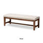 Baxton Studio Ainsley Bench - image 4