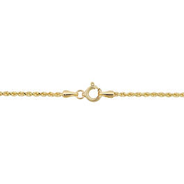 Unisex Gold Classics&#8482; 10kt. Yellow Gold 1.9mm 18in. Rope Chain