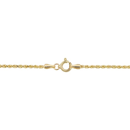 Unisex Gold Classics™ 10kt. Yellow Gold 1.9mm 18in. Rope Chain
