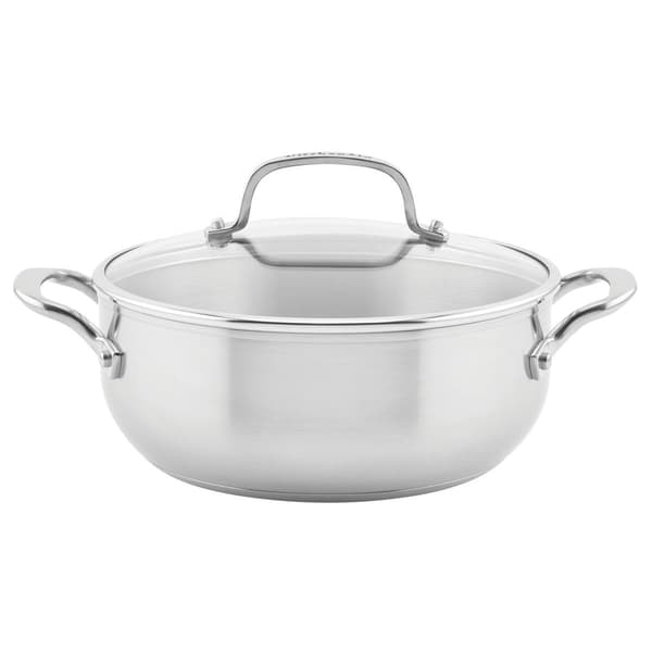 KitchenAid&#40;R&#41; Stainless Steel 3-Ply Base 4qt. Casserole - image 