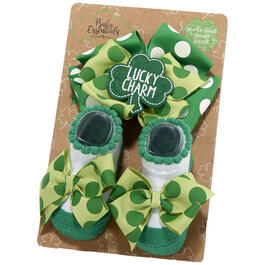 Baby Unisex Baby Essentials St. Patrick&#39;s Day Lucky Charm Set