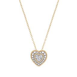 Nova Star™ 1/10ctw. Lab Grown Diamond Heart Pendant