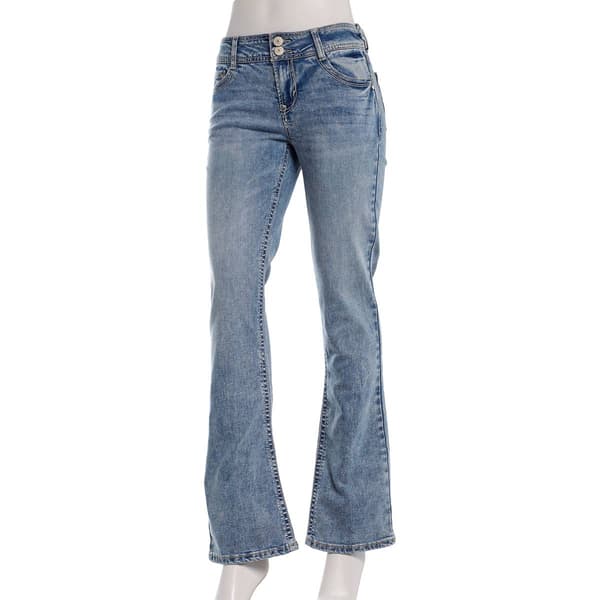 Juniors Wallflower Grace Luscious Curvy Bootcut Jeans - image 