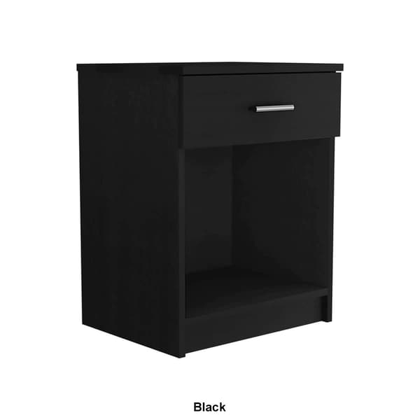 FM FURNITURE Pictor 1-Drawer Nightstand