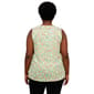 Plus Size Cocomo Sleeveless Pleated Floral Button Front Blouse - image 2