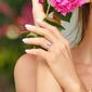 Gemstone Classics&#8482; Sterling Silver Moissanite Ring - image 6