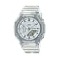 Womens G-Shock Clear Jelly Resin Strap Watch - GMAS2100SK7A - image 1
