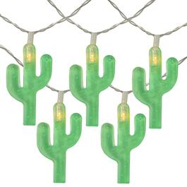 Northlight Seasonal 10pk. 4.5ft. Cactus Summer LED String Lights