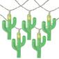 Northlight Seasonal 10pk. 4.5ft. Cactus Summer LED String Lights - image 1