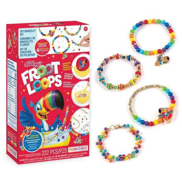 Make it Real&#8482; Cereal-sly Cute Kellogg&#8217;s Froot Loops Jewelry Kit