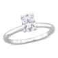 Gemstone Classics&#40;tm&#41; 1kt. Oval Moissanite Engagement Ring - image 1