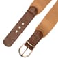 Womens Steve Madden Straw Stretch Cognac Belt - image 1